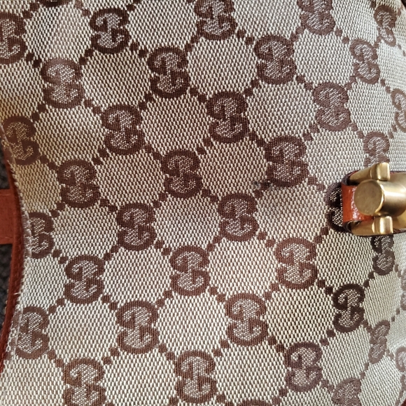Gucci Piston Lock Jackie Hobo GG Canvas Mini - Picture 12 of 14